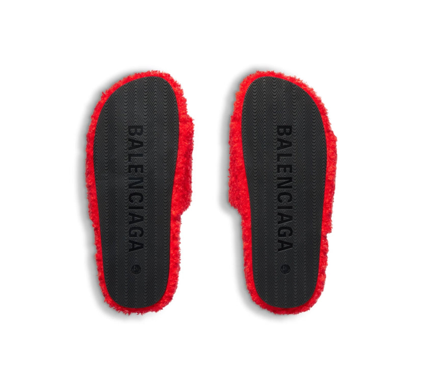 BALENCIAGA FURRY Slides
