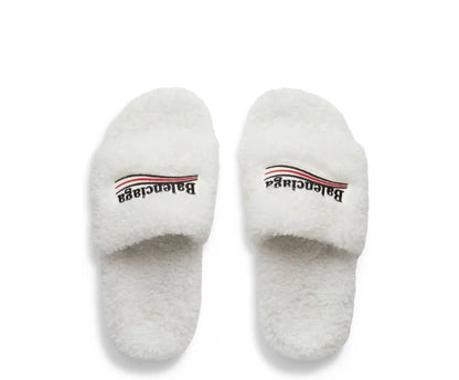BALENCIAGA FURRY Slides