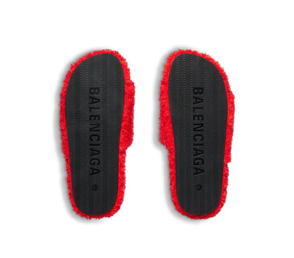 BALENCIAGA FURRY Slides
