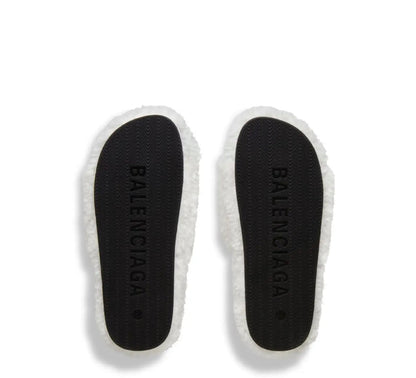 BALENCIAGA FURRY Slides