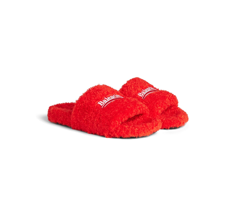 BALENCIAGA FURRY Slides