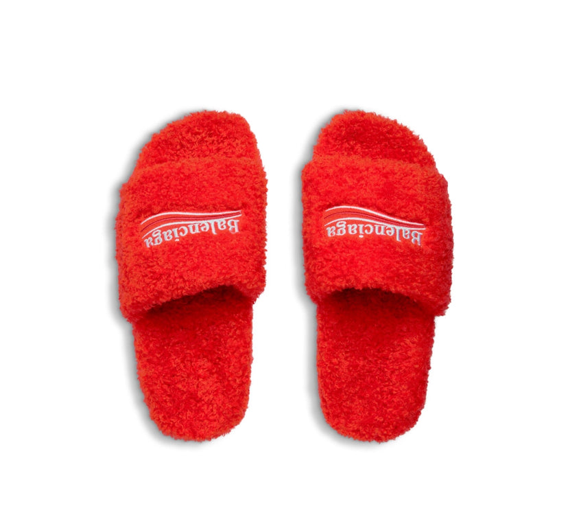 BALENCIAGA FURRY Slides