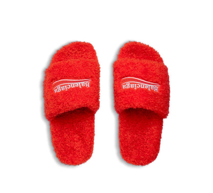 BALENCIAGA FURRY Slides