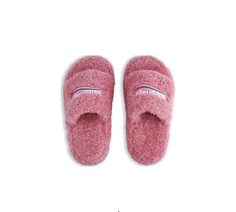 BALENCIAGA FURRY Slides