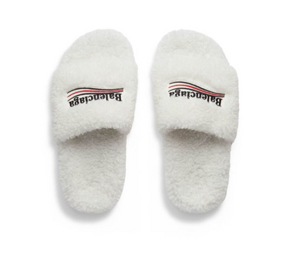 Balenciaga Furry Slide Sandal